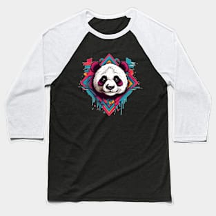 Cute Panda Baseball T-Shirt